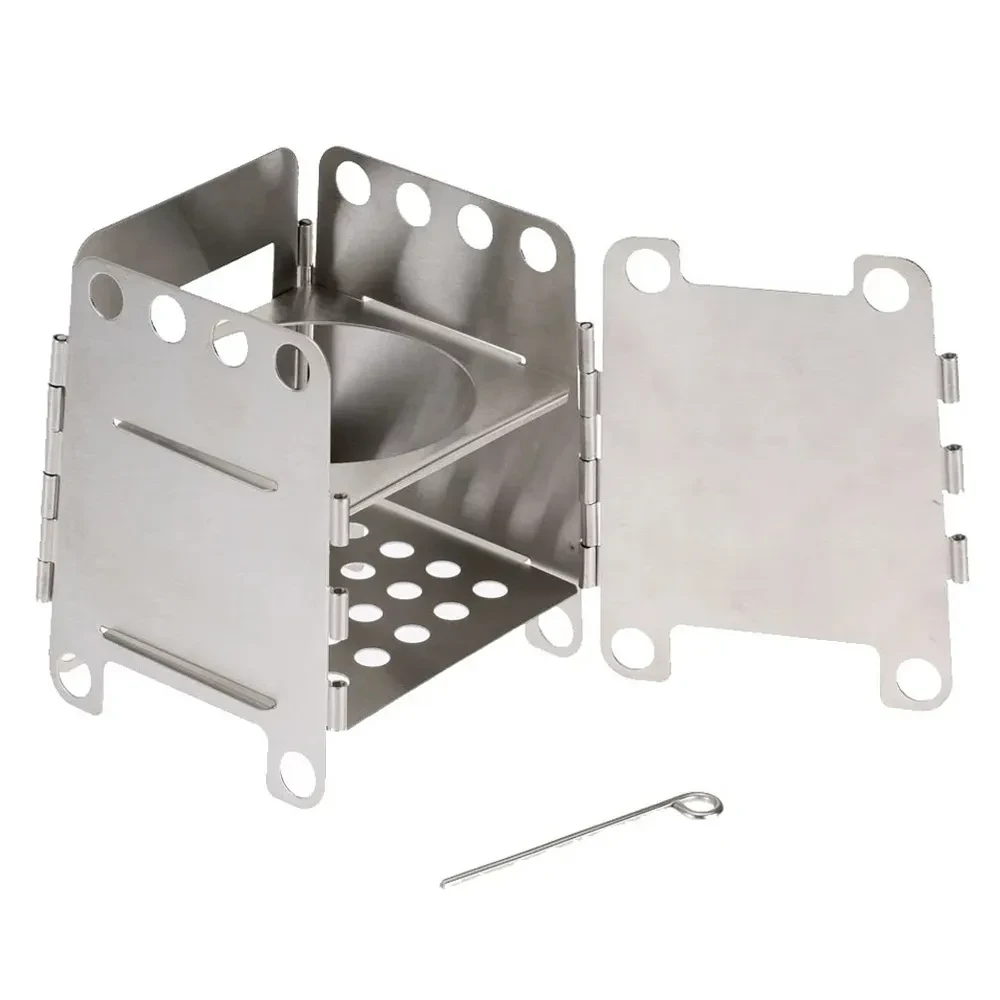 Camping Stainless Steel Folding Wood Stove