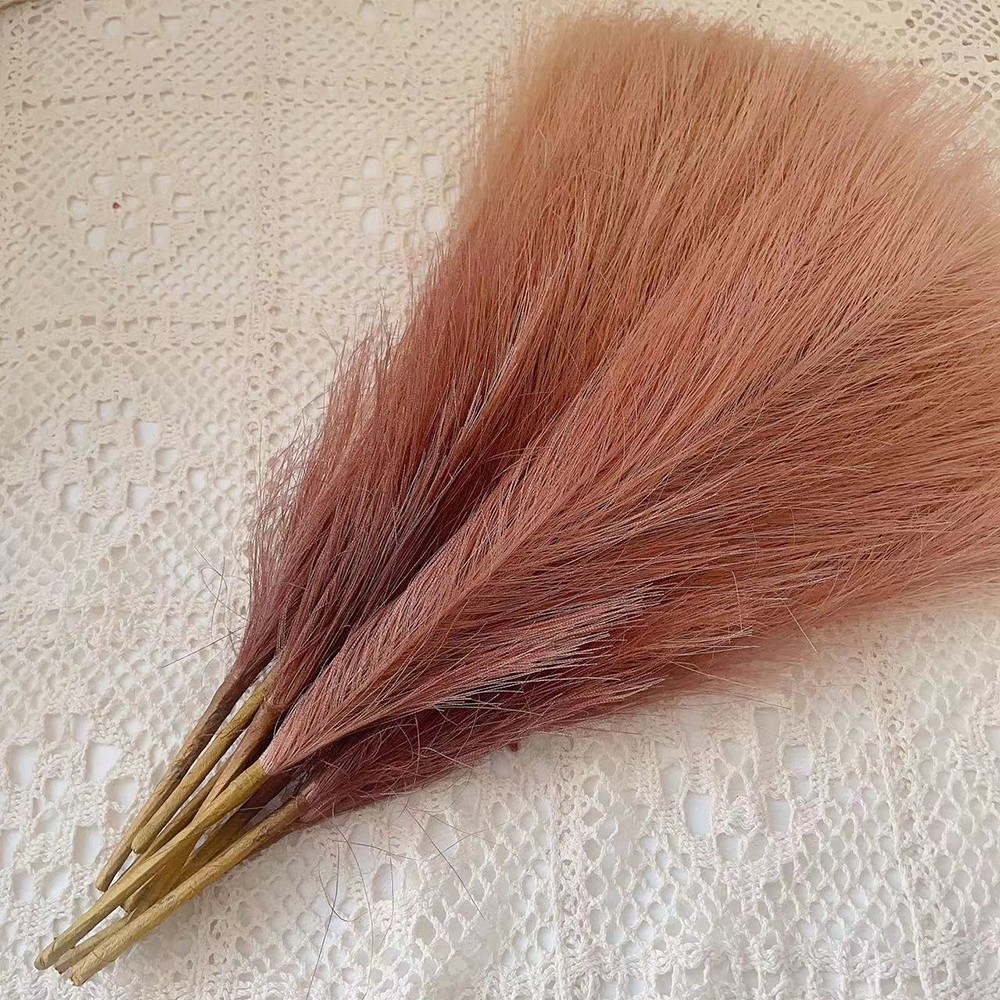 Reed Pampas Grass Decoration for Valentine's Day, New Year, and Wedding Feather Pampas Grass, Flower Arrangement