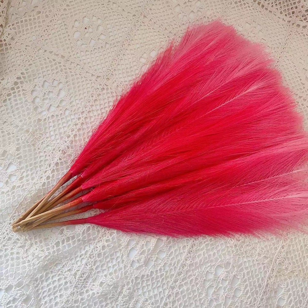 Reed Pampas Grass Decoration for Valentine's Day, New Year, and Wedding Feather Pampas Grass, Flower Arrangement