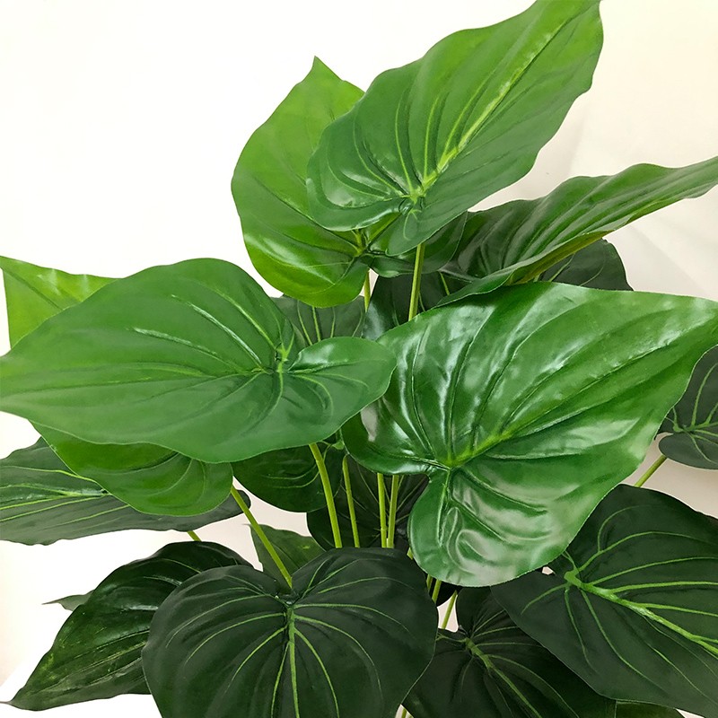 75cm 24 Forks Large Artificial Tropical Monstera Plant