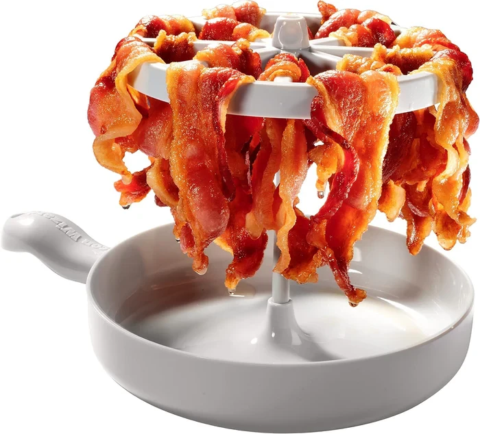 BacoRack Bacon Wizard Microwave Bacon Cooker