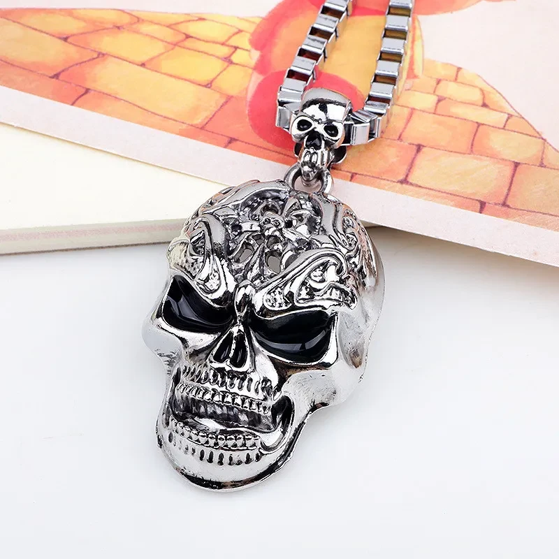 Skull Pendant Necklace Men's Pendant Jewelry