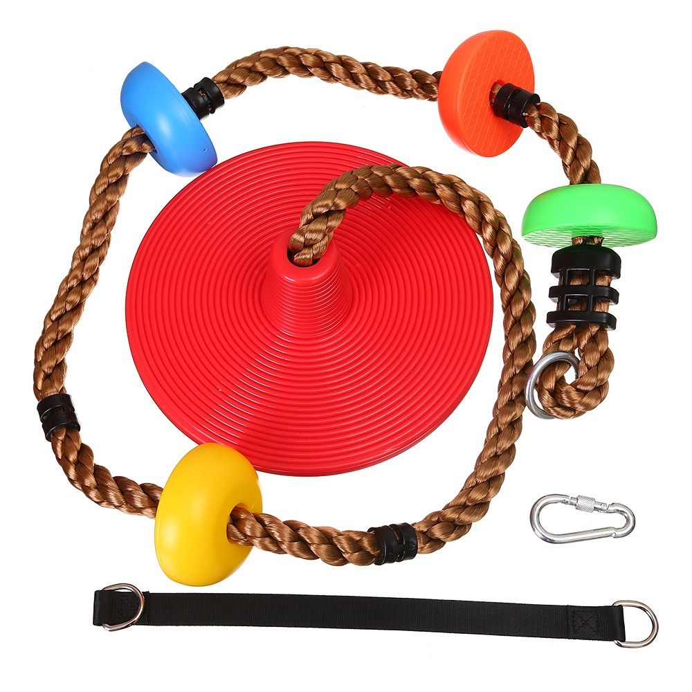 Children's Disc Tree Swing  Outdoor Swing Chair Play Tool for Kids