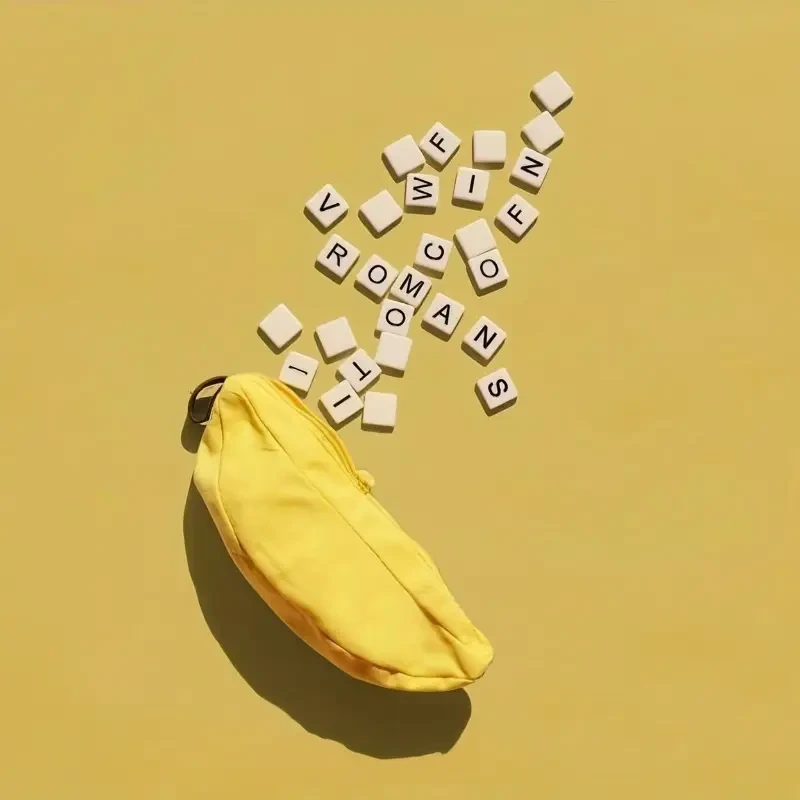 1pc Bananagrams Word Game - Family-Friendly Letter Tile Game