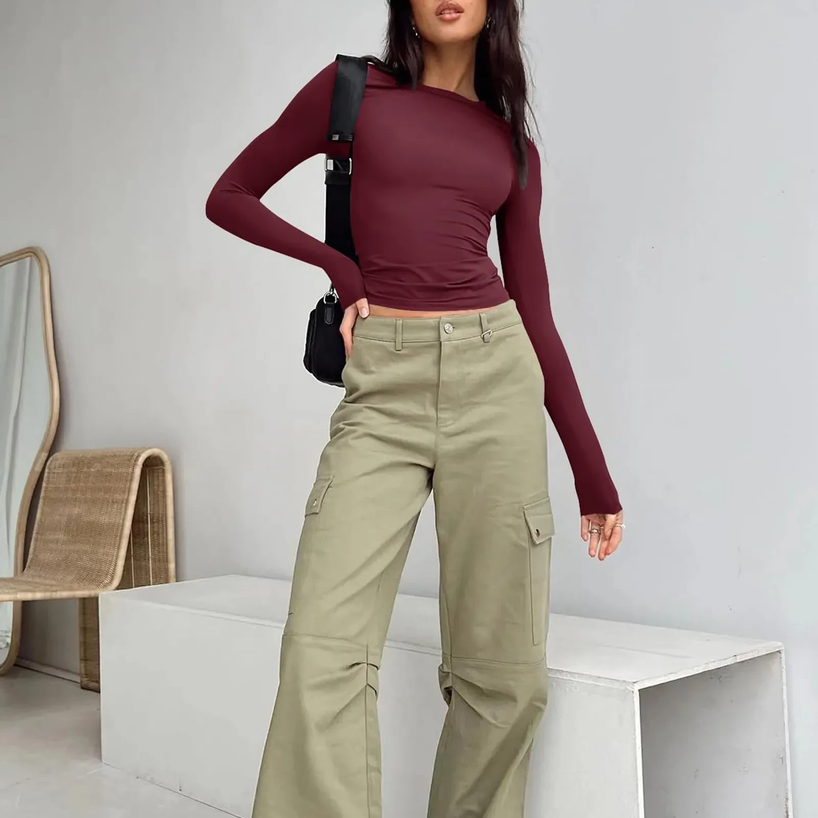 European And American Women's Casual Long Sleeves