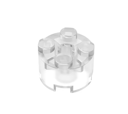 MOC 10PCS 6143 2x2 Round With Axle Hole Building Blocks 3941 High-Tech Plate Bricks Educational Particle Idea Toy Children Gifts