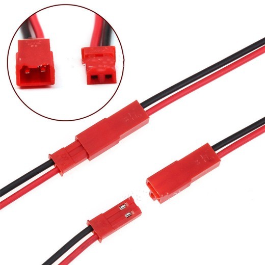 JST Plug-in Strip Wire Plug Male And Female LED Light Bar Pair Wiring Connection Wire Terminal Line