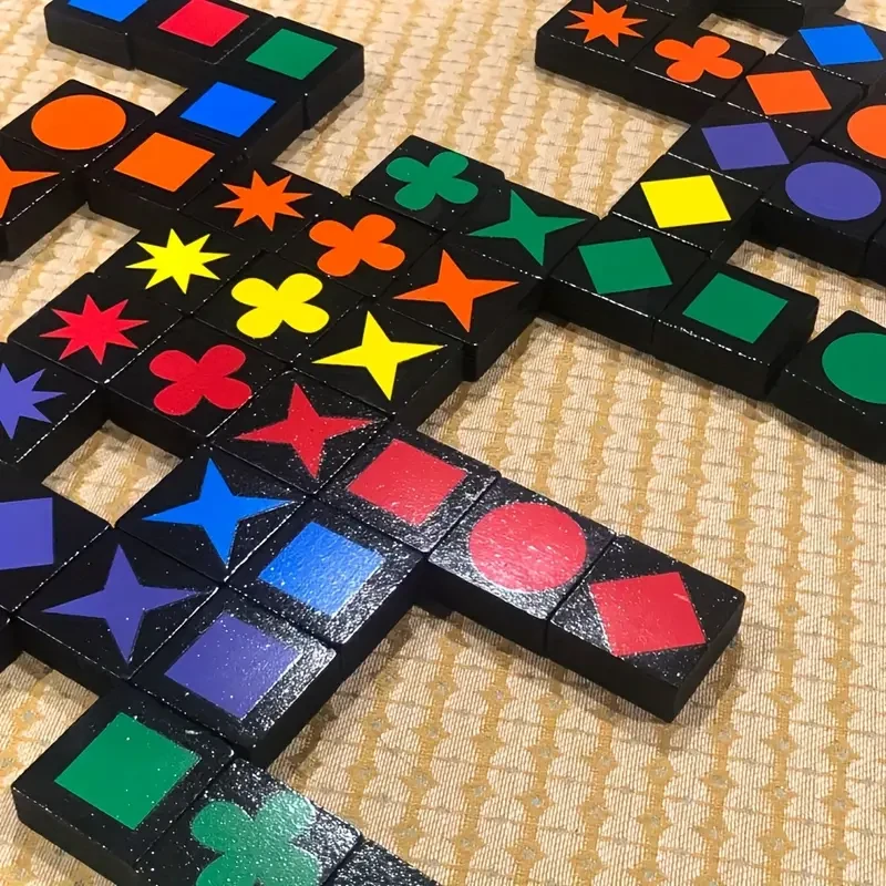 Home Entertainment| Qwirkle Board Game for 2-4 Players