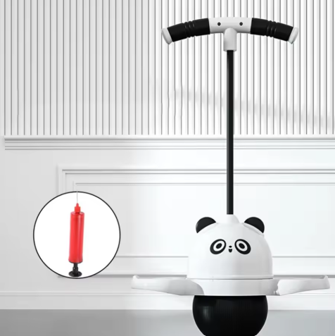 Long Height Panda Bouncing Ball Child Grow Taller Help Fitness Panda Jumping Ball Children's Balance Training