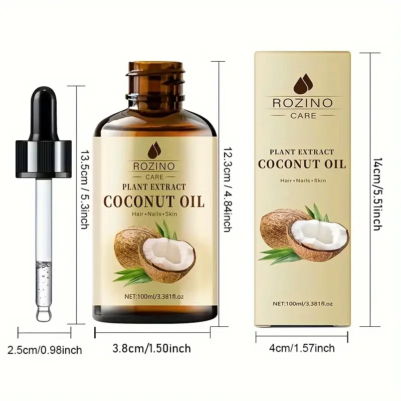 ROZINO Coconut Oil Hair Serum