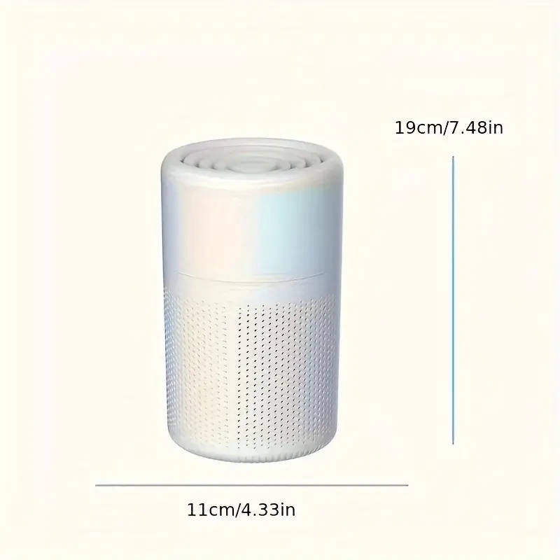 USB HEPA Air Purifier with Aromatherapy