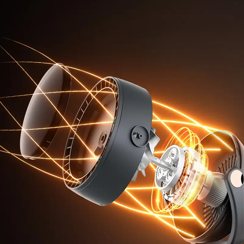 Portable Smart Digital Display Fan