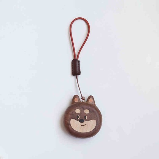 Dogs And Cats Key Chain Cute Wooden Creative Pendant