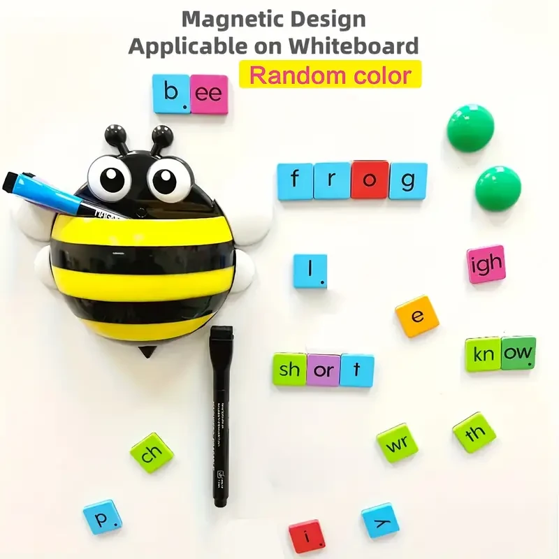 100pcs Educational Magnetic Letters & Words Set