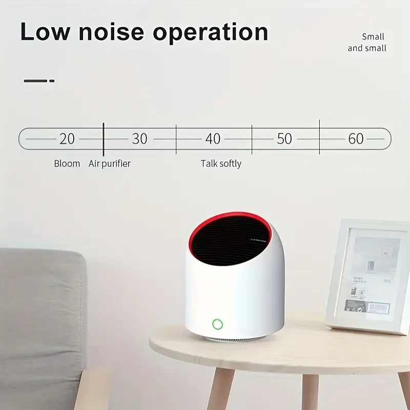 Compact HEPA Air Purifier -Ultra-Quiet Sleep Mode