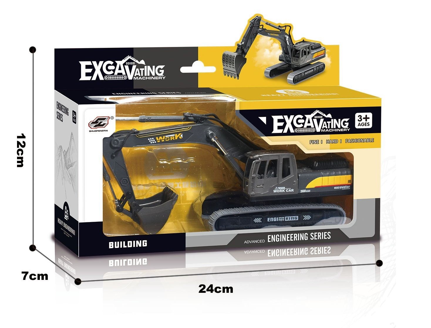 Excavator Model, Digger.