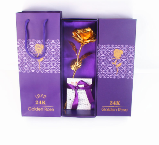 Gold Rose Gift