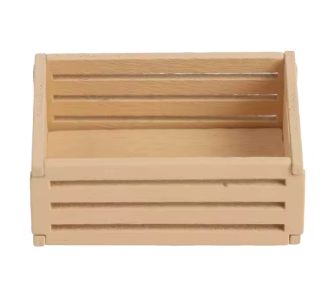 3pcs Dollhouse Miniature Mini wooden fruit frame For 1:12 Dollhouse