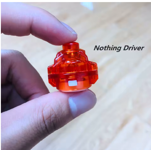 1PC Nothing Red Driver Spinning Top Toys for Children
