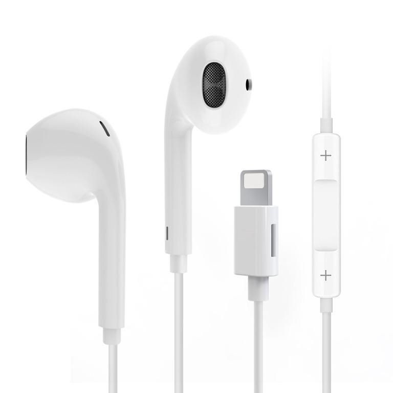 Lightning Earphone for Apple iPhones and iPads. Mega Bass. High Quality.