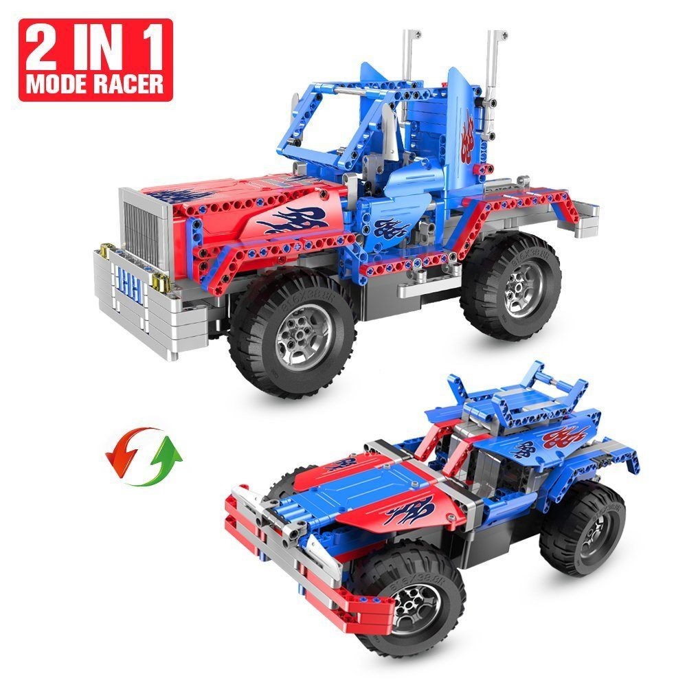 RC Car, Building blocks,Optimus Prime,2 in 1, Rechargeable, 531 blocks.