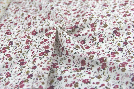 Cotton Pigment Printing Floral Cloth