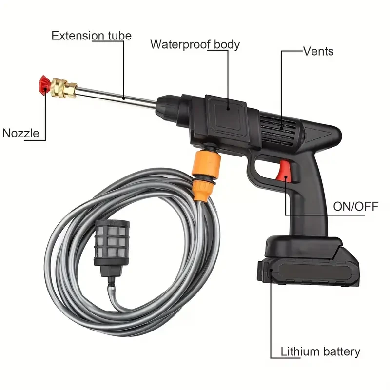 Wireless High Pressure Car Washer