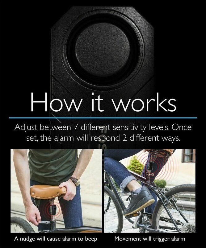 Motorcycle Security Alarm Wireless Motorbike Anti-Theft