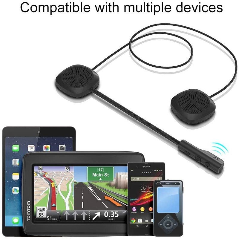 Wireless Motorcycle Helmet Bluetooth Headset