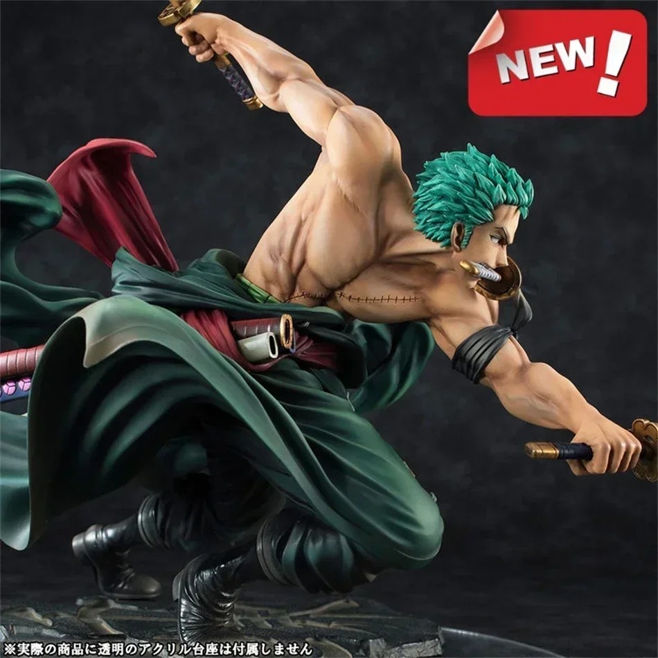 10cm Anime Figure GK Roronoa Zoro Three-blade Sa-maximum Manga Anime Statue