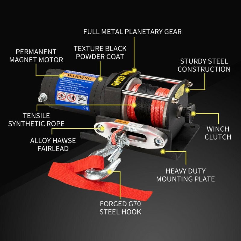 Wireless Winch Electric