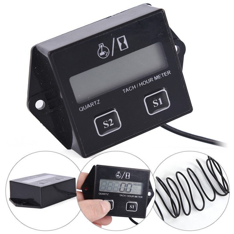 Tachometer Digital Hour Meter