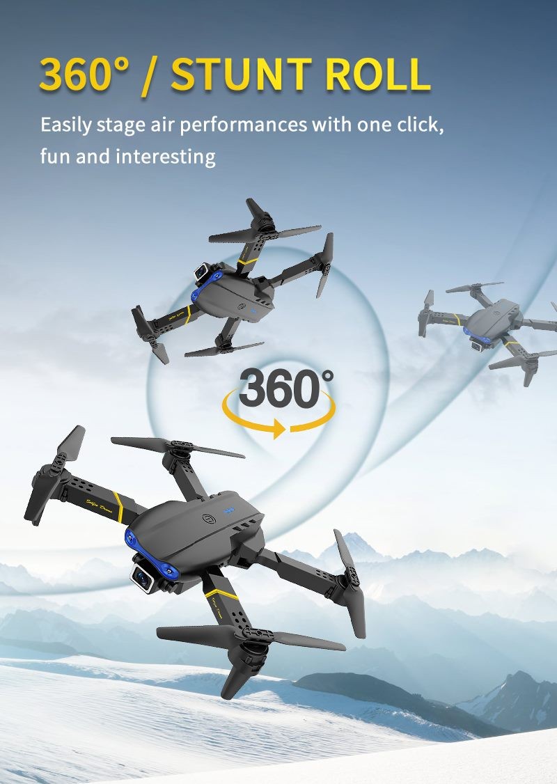 Drone, Global Drone, E99 Pro, 4K Dual Camera, High Quality