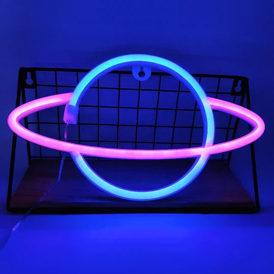 LED Neon Planet Light