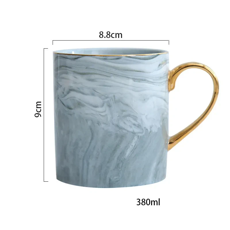 Marbled Ceramic Cup Creative Phnom Penh Mug Office Water Cup