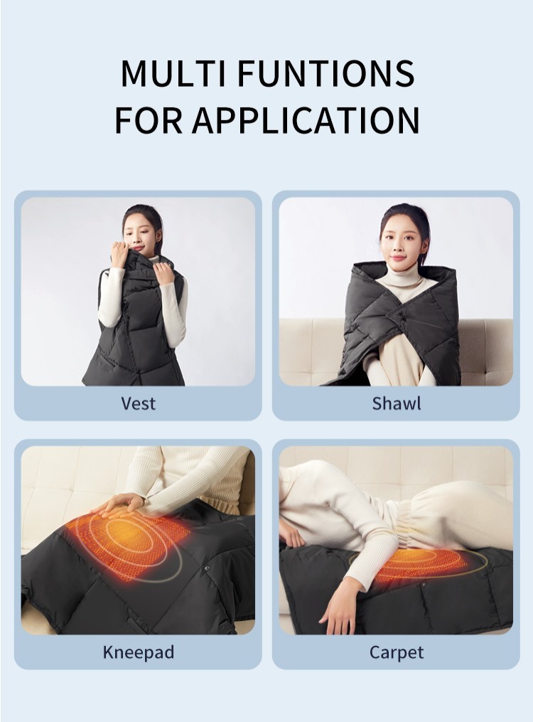 Graphene Intelligent Heating Multifunctional Blanket For Office