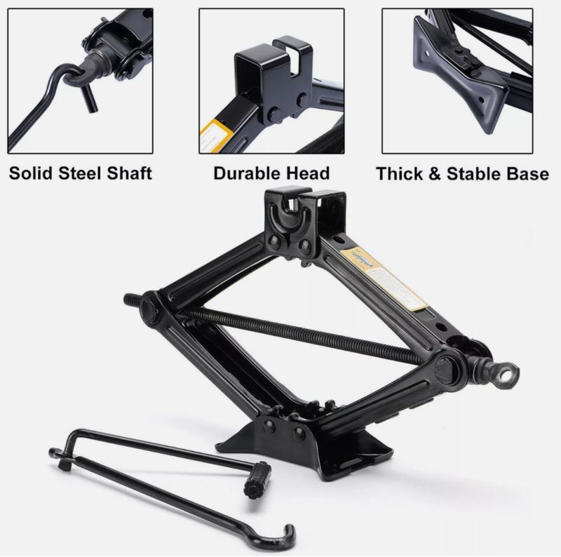 Scissor Jack 2 Ton Handle Crank/Wrench