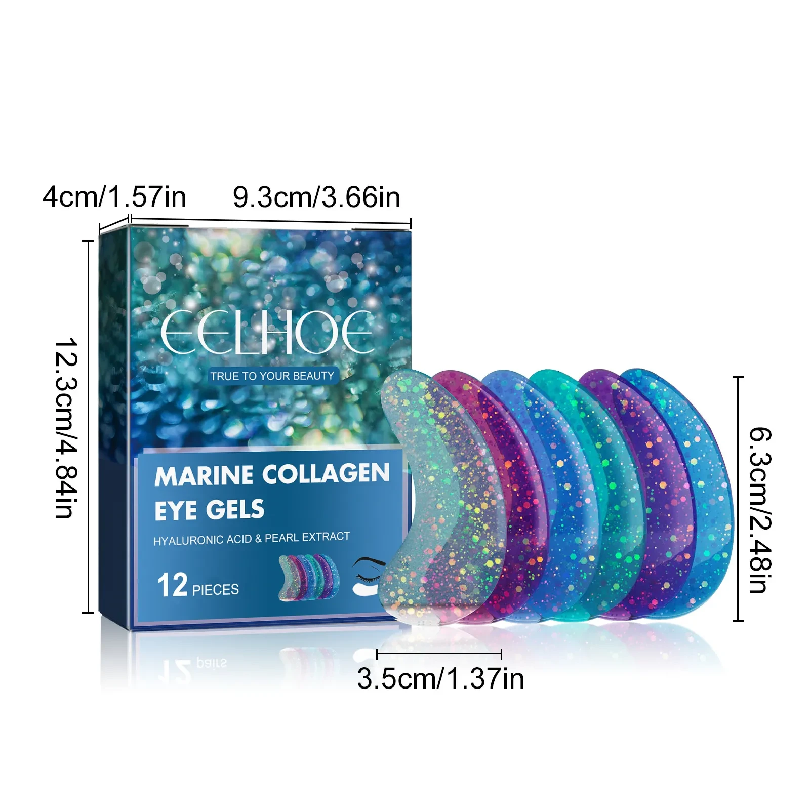 Marine Collagen Eye Gels with Hyaluronic Acid & Pearl Extract