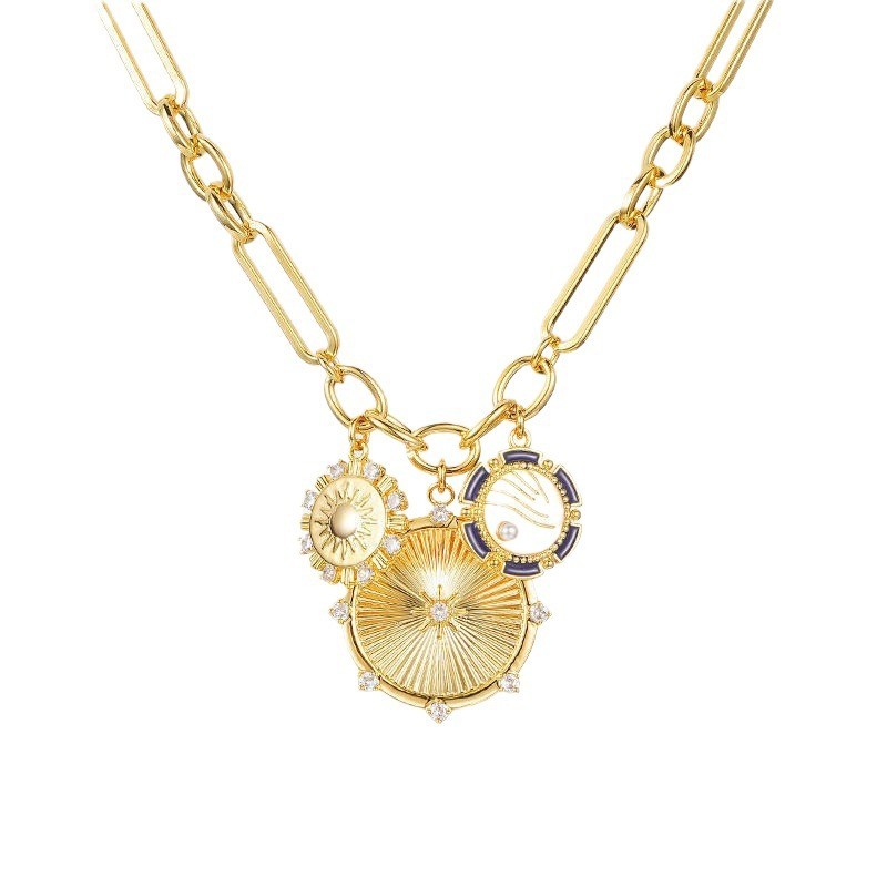 Fashion Jewelry Creative Sun Pendant Necklace