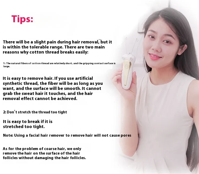 Roll Surface Device Face Grinder Hair Remover