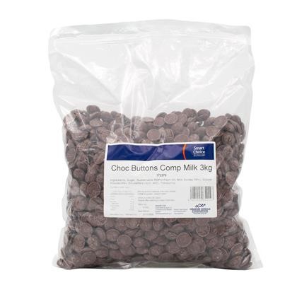 Chocolate Buttons Compound Milk