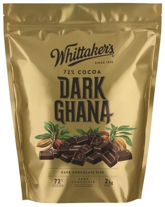 Chocolate Pips Dark Ghana 72%