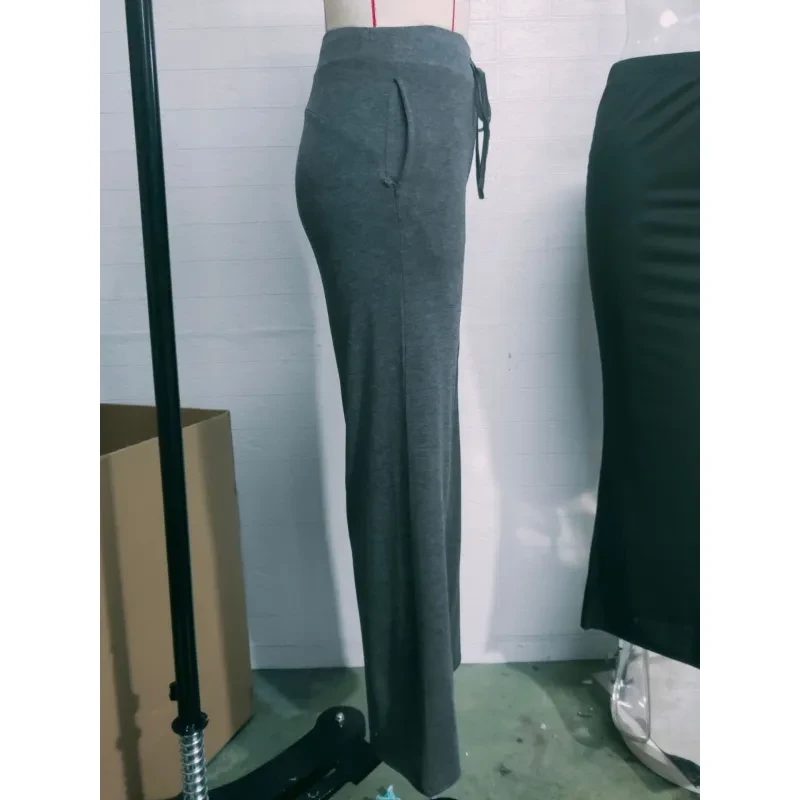 Women's Autumn Leisure Loose Wide-leg Pants