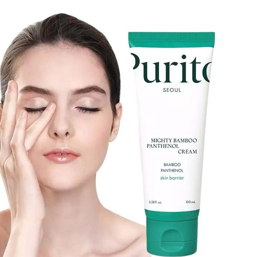 Purito Cream Bamboo Extract Panthenol - Intensive Moisturizing, Repairing, Revitalizing, and Soothing