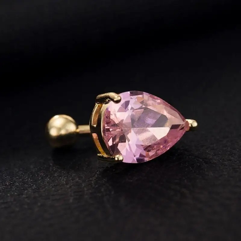 Fake Piercing Attractive Dance Navel Belly Button Rings - Umbilical Nail Body Belly Piercing