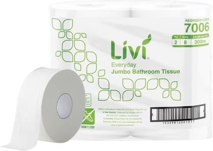 Toilet Roll 2 Ply Jumbo
