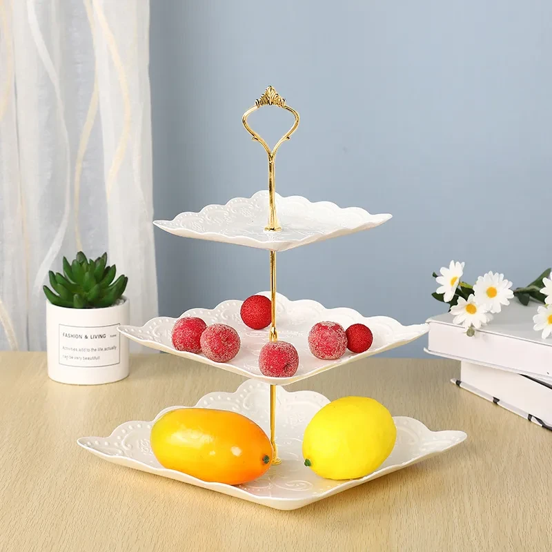 Plastic Tiered Cake Stand