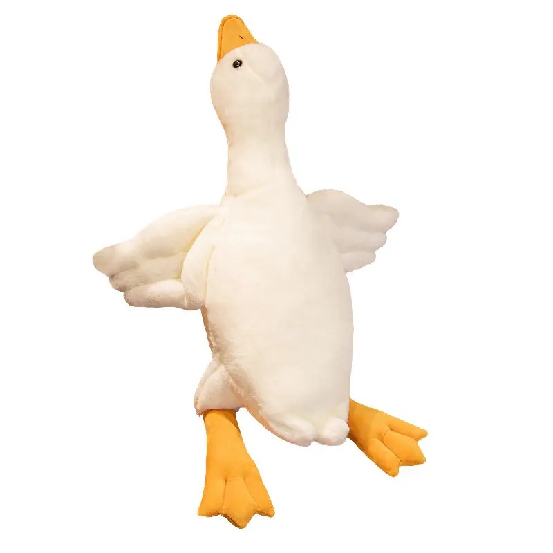 50/130CM Hot Goose Plush - Stuffed Soft Duck Sleeping Pillow and Sofa Cushion