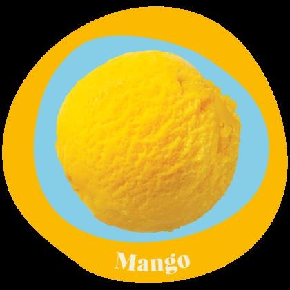 Ice Cream Mango Passion Frozen Yoghurt