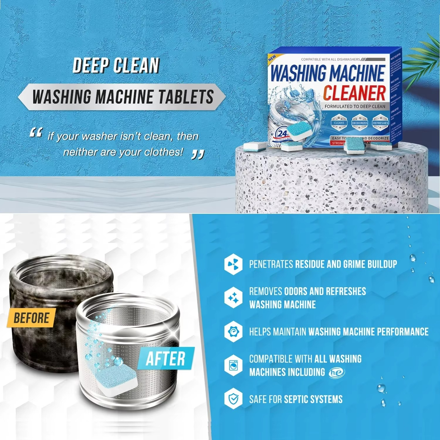 Uproot Washing Machine Cleaner Pro